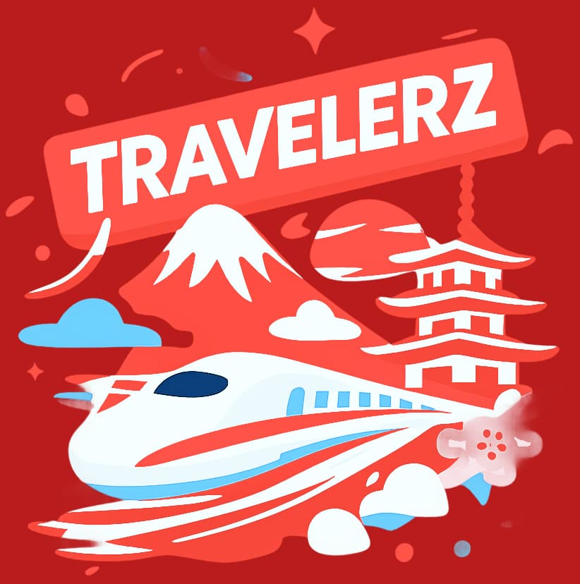富士山・新幹線・桜の TRAVELERZ イラスト